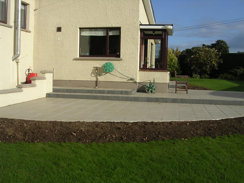 Flagging and Paving Private Dwelling